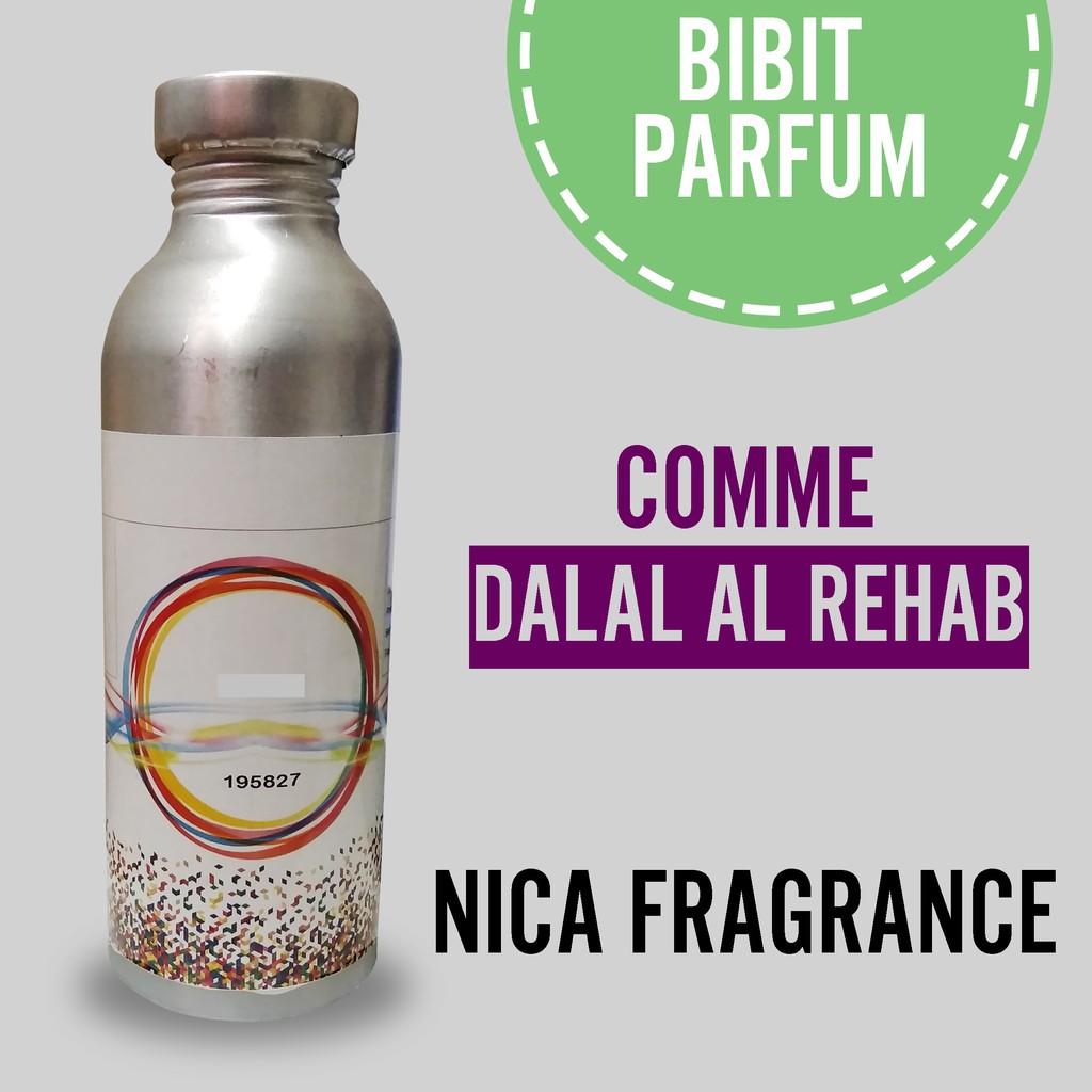 BIBIT PARFUM MURNI DALAL AL-REHAB - COMME NICA FRAGRANCE 250 ML SEGEL PABRIK