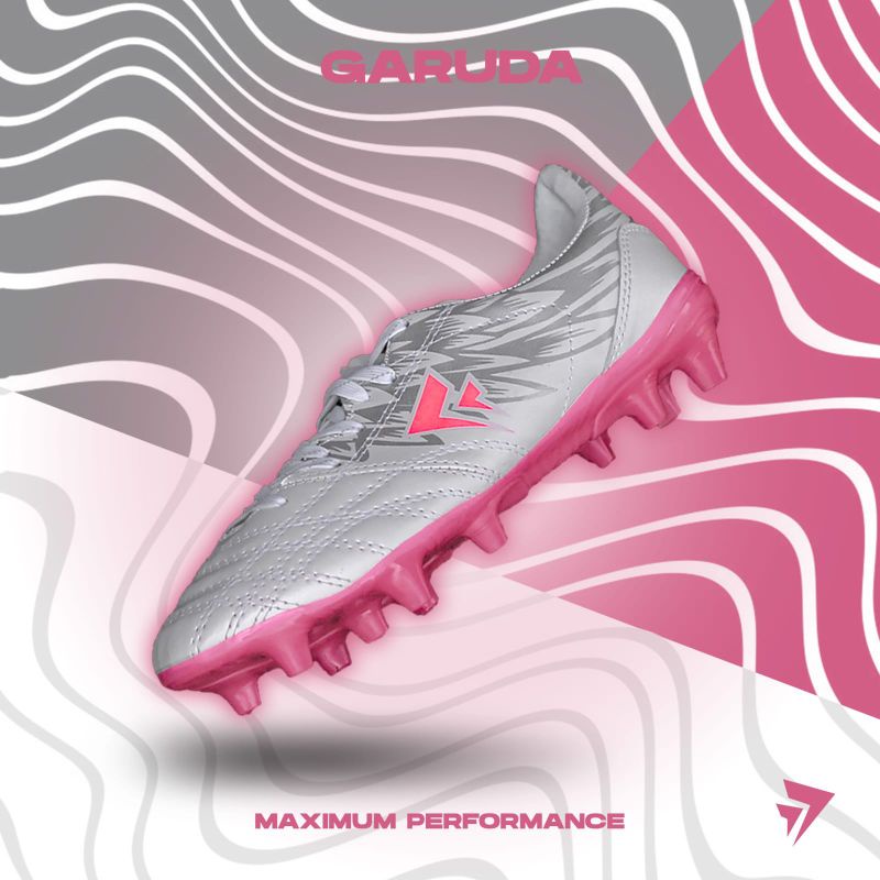 SEPATU SEVSPO GARUDA C4 WHITE PINK ORIGINAL 100%