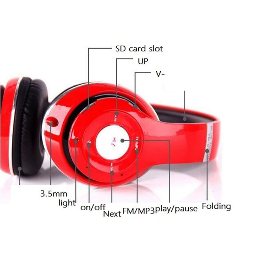 Headphone Stereo JBL Bluetooth Headset Gaming Bando JBL Stereo TM010S