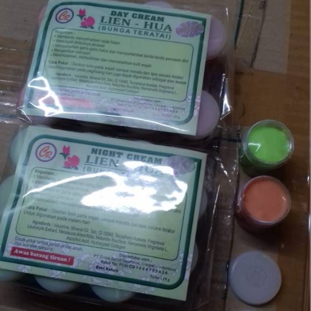 CREAM LIEN-HUA ( cream bunga teratai)