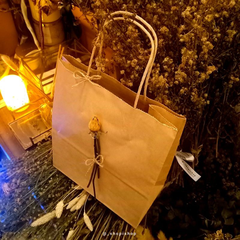 Rustic Paper Bag A