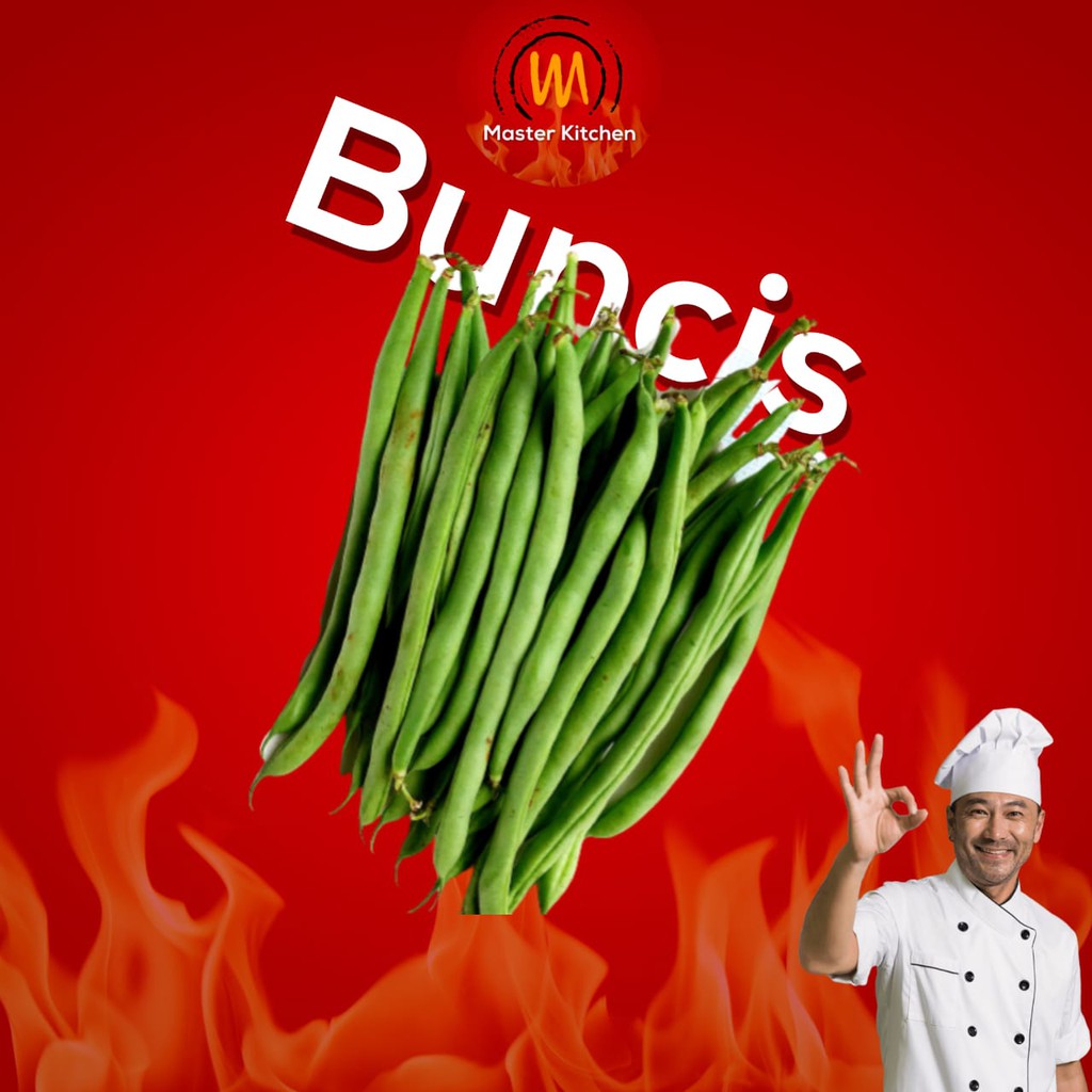 

Buncis Segar 250gr - Master Kitchen