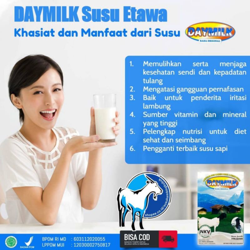 

DAYMILK Susu Kambing Etawa