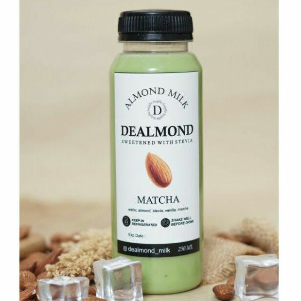

SusuAlmond | Almond Milk Dealmond 250ml Matcha