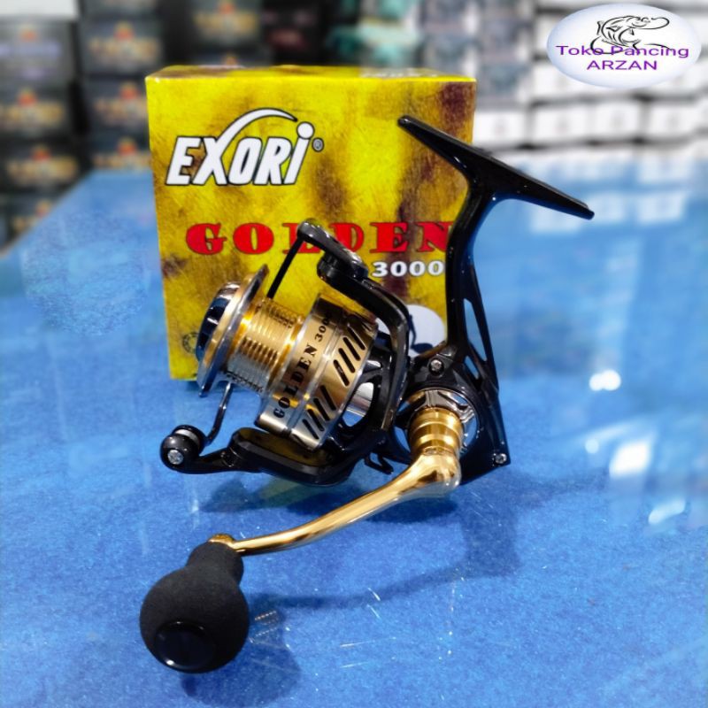 Reel EXORI GOLDEN 3000 Ratio 6.2:1 Power Handle