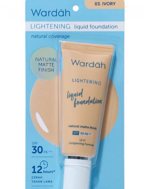 WARDAH Lightening Liquid Foundation SPF 30 PA+++ 25ml