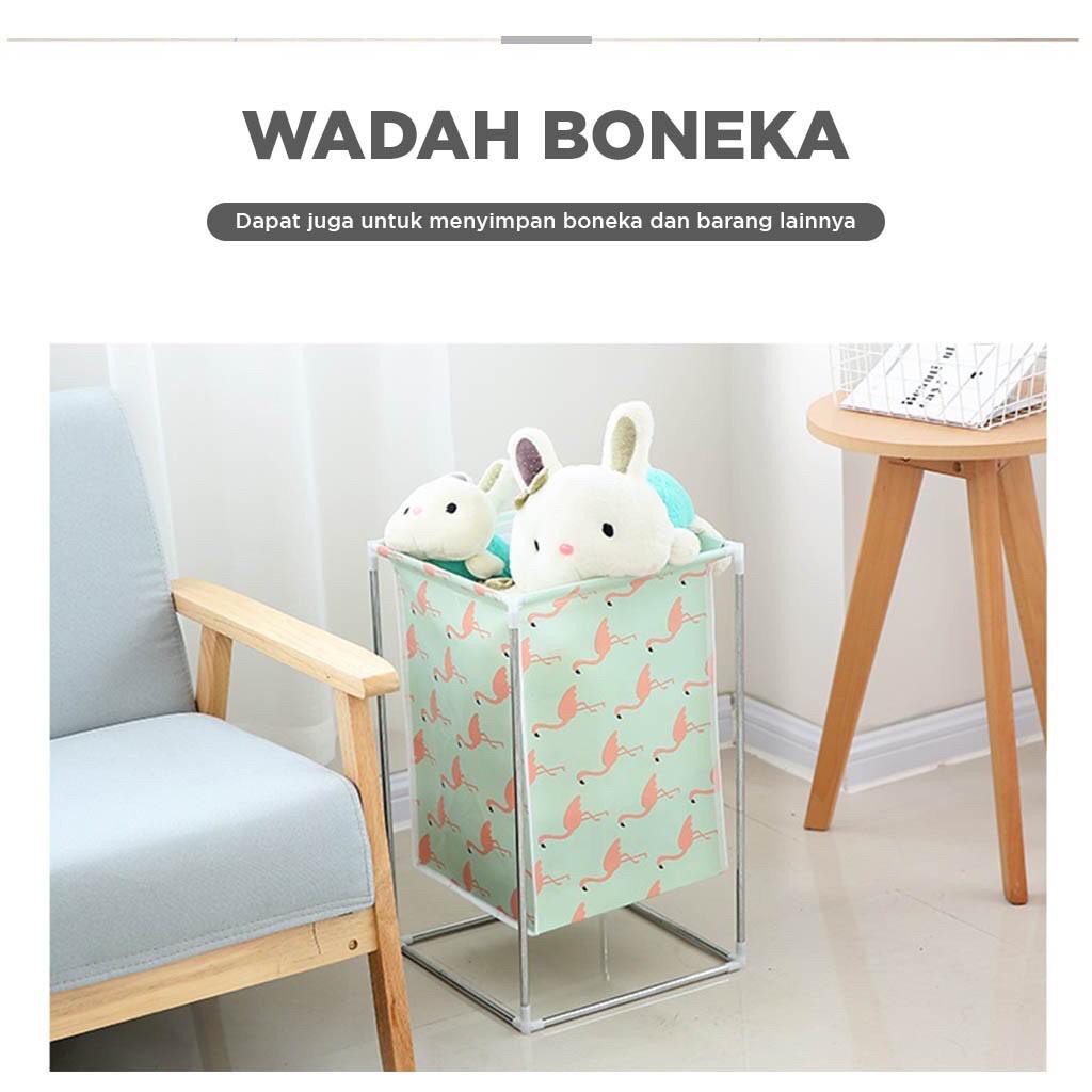 Keranjang Baju Laundry Bag Cucian Pakaian Kotor