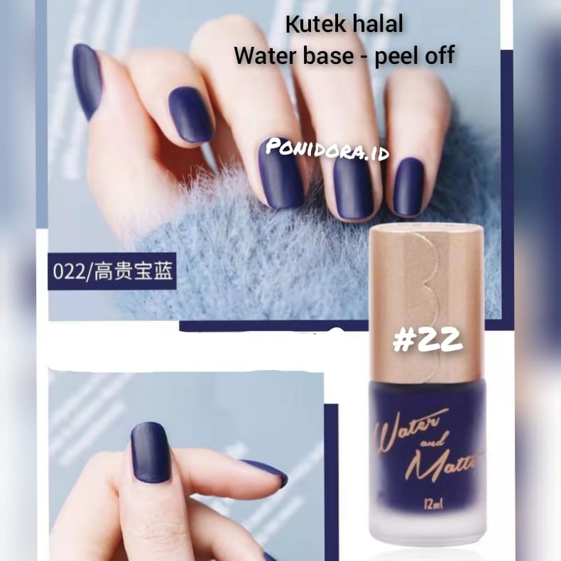 KUTEK HALAL WATER BASED KUTEK MATTE KUTEK SATIN WATER AND MATTE