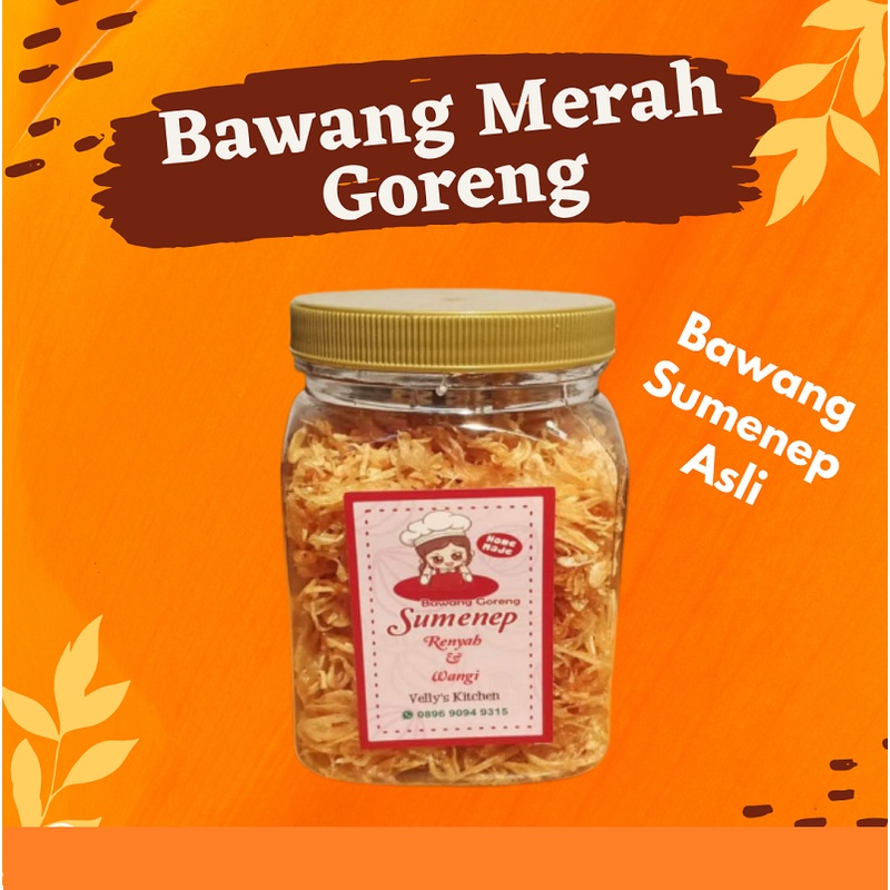 

Bawang Goreng Bawang Merah Goreng Sumenep Renyah Tanpa Tepung 100 Gram