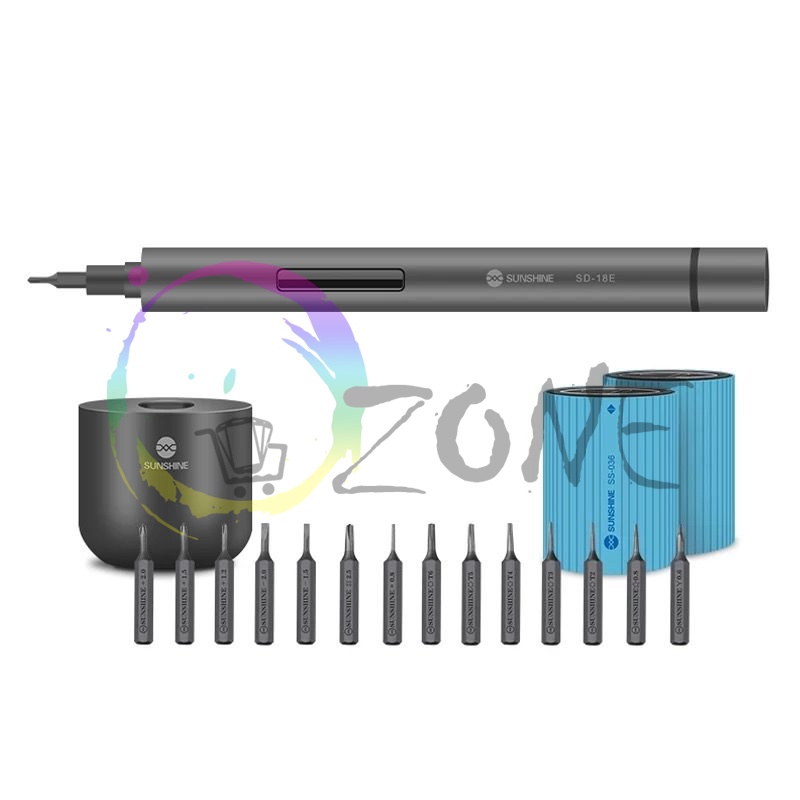 LITHIUM ELECTRIC PRECISION SCREWDRIVER OBENG ELEKTRIK SUNSHINE SD-18E