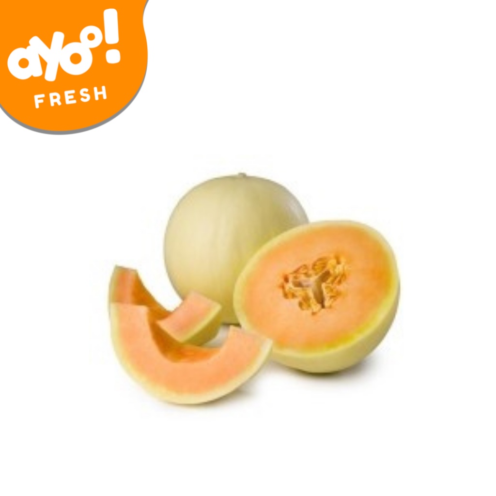 Melon Honey Orange Sunpride Small 850 g - 1,1 Kg Per Buah