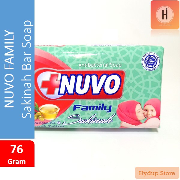 Nuvo Family Sakinah Minyak Zaitun Sabun Batang 76 Gram