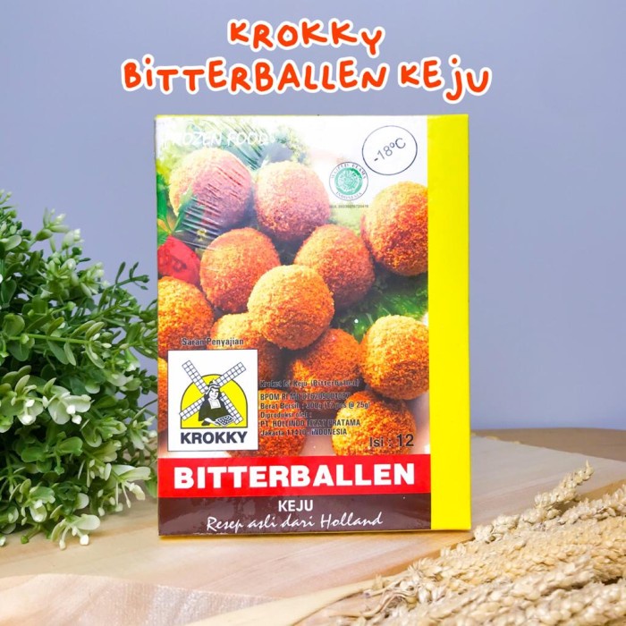

Krokky Bitterballen Keju - Frozen Food Premium - BARU