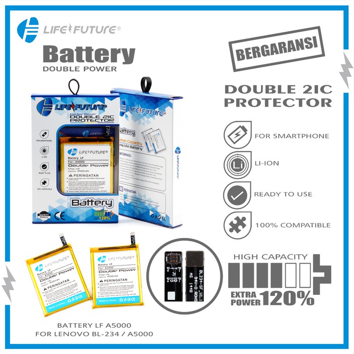 BATRAI/ BATTERY/BATRE LF FOR LENOVO BL-234/A5000