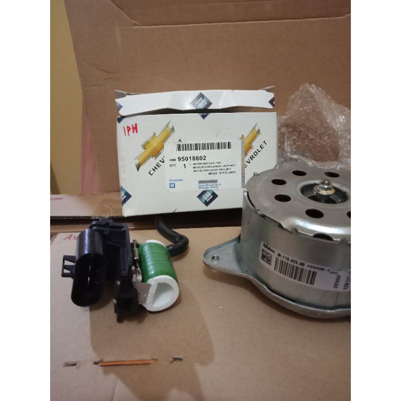 motor fan radiator chevrolet spin