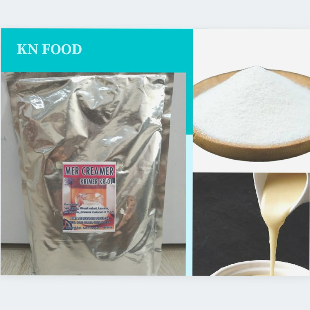 

RB Creamer Bubuk NON DAIRLY Creamer -Creamer Reguler -1Kg Bubuk Krimer