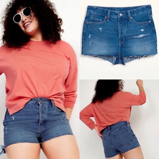Old Navy Denim Ripped Short Pants Jeans - Celana Pendek Jeans Wanita Original Branded