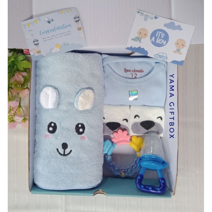 yama giftbox hampers bayi parsel kado kelahiran boy dan girl