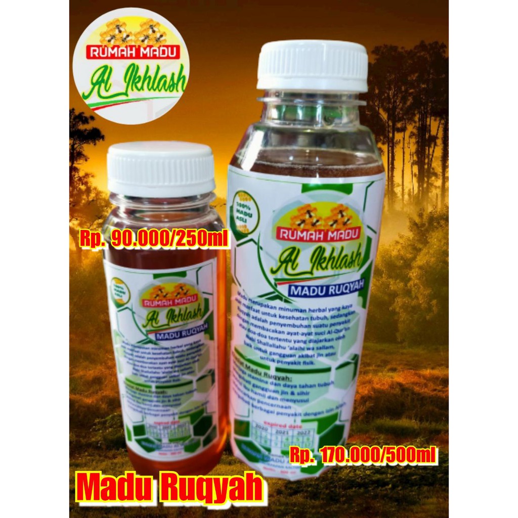 

MADU RUKYAH 250 ml Rumah madu Al Ikhlas