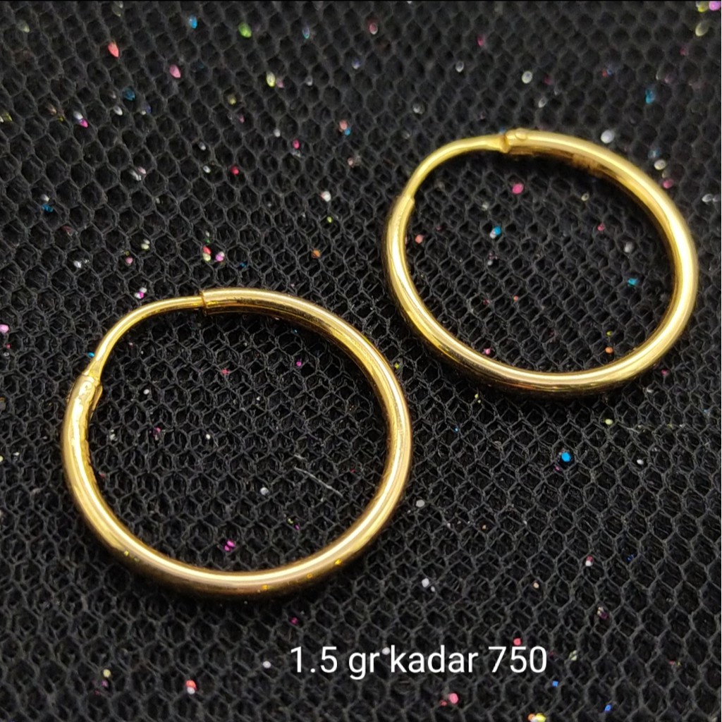 Anting Jipsi Emas 17 K - 1.5 gr Kadar 750 - 3340