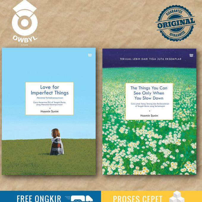 

[[COD]] Buku The Things You Can See & Love for Imperfect by haemin sunim GRATIS ONGKIR Kode 764