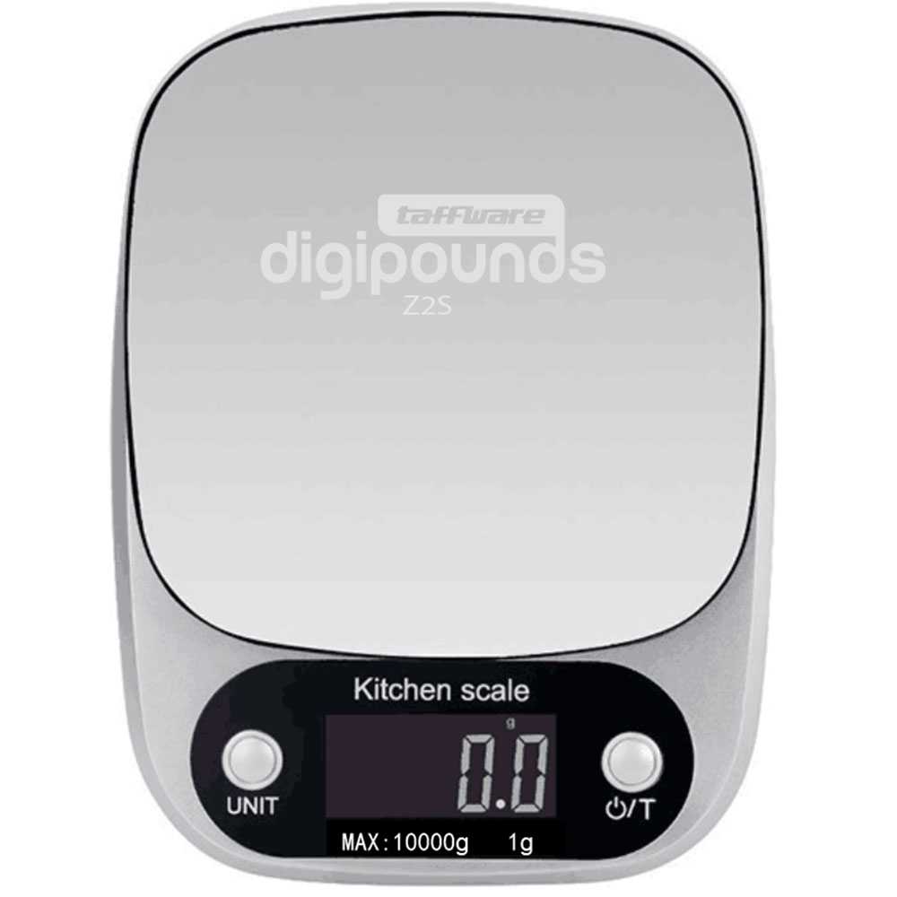 

Taffware Digipounds Timbangan Dapur Digital Kitchen Scale 10kg 1g Z2S