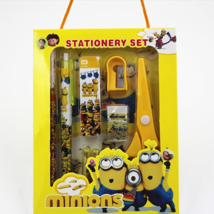 Stationary set goody bag ultah kado natal cars minion mickey mouse10