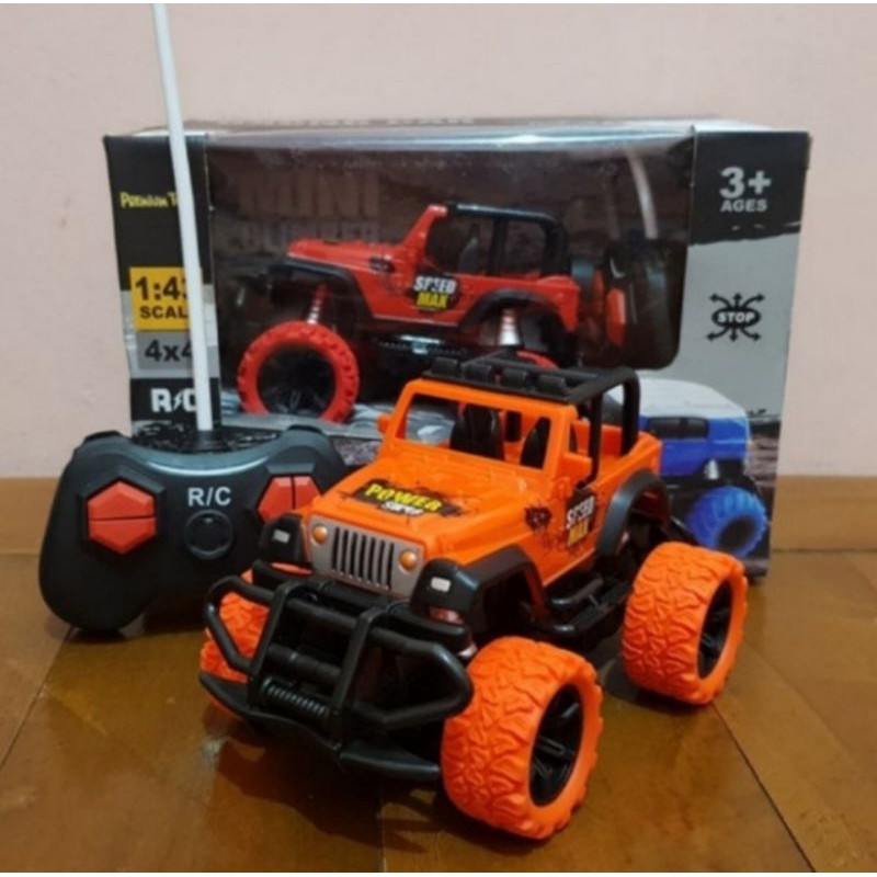 mainan Rc Mobil Jeep mini climber- mobil  remote control Jeep mini