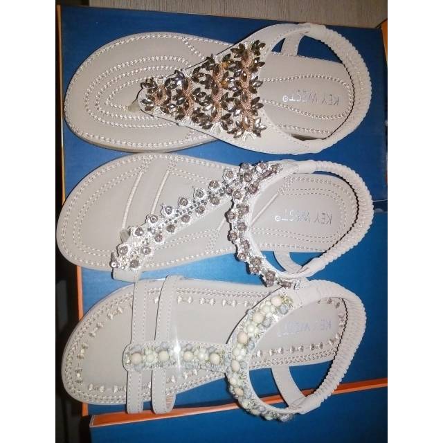 Sendal tali merk key west asli 100%