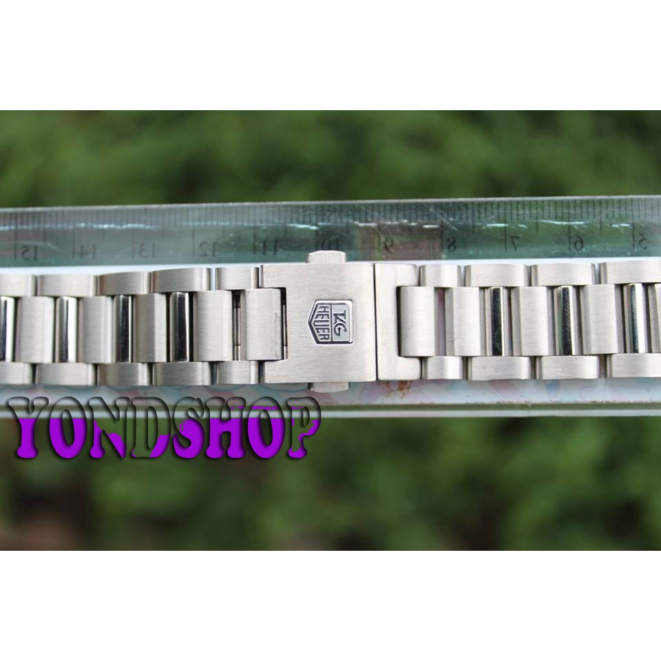 STRAP TALI STAINLESS TAG HEUER GRAND CARRERA CALIBRE 36 22MM