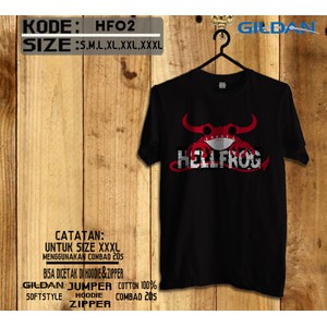 Kaos Hellforg , Tag Kaos Gildan Softstyle