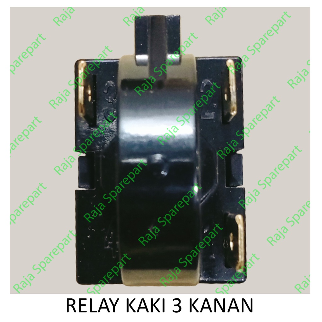 RELAY KAKI UNTUK KOMPRESOR / COMPRESSOR  KULKAS 3 KANAN