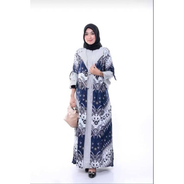 Gamis Batik Terbaru New Model Gamis Modern Murah Gamis busui