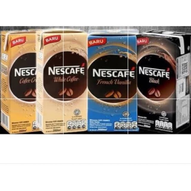 

Nescafe 200Ml kemasan kotak