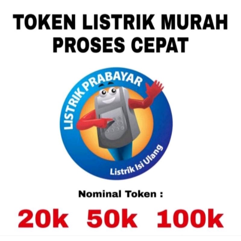Token Listrik Murah 20 Ribu 50 Ribu