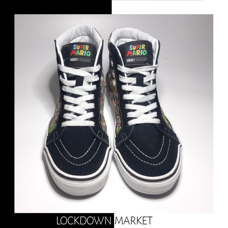 VANS SK8 HI X NITENDO SUPER MARIO SECOND ORIGINAL