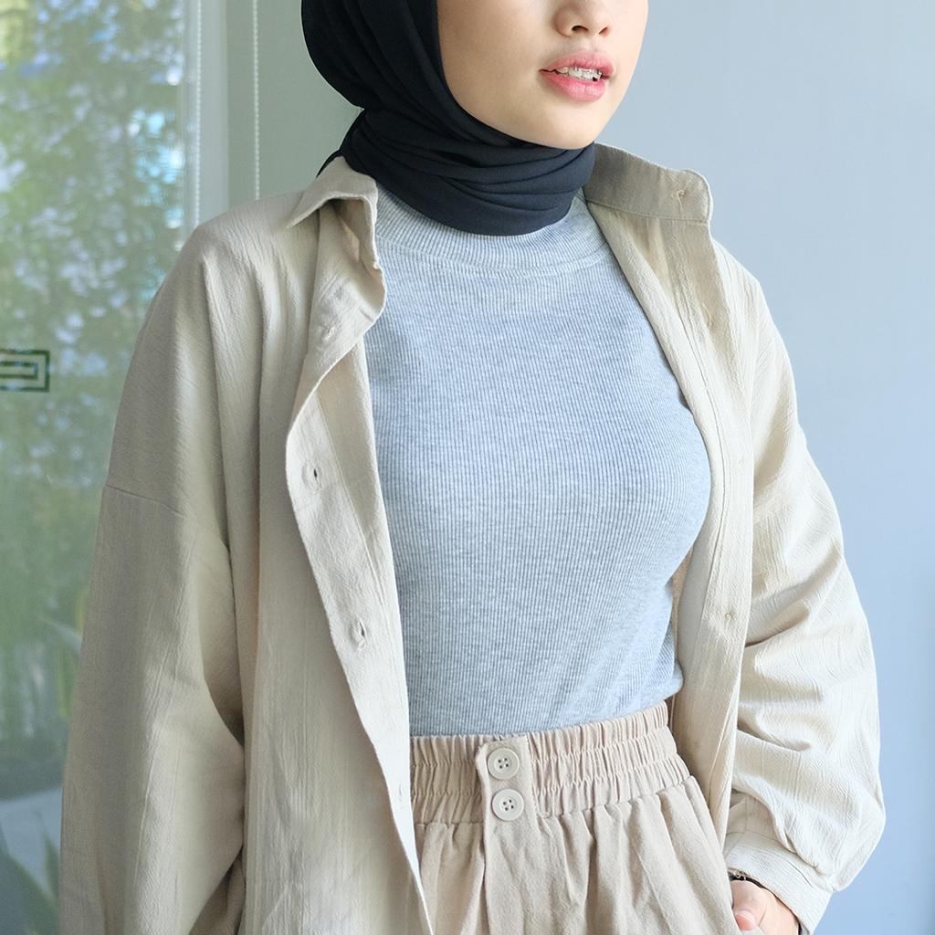 Ivvy Inner Turtleneck | Manset Panjang Basic [YEPPUOUTFIT]