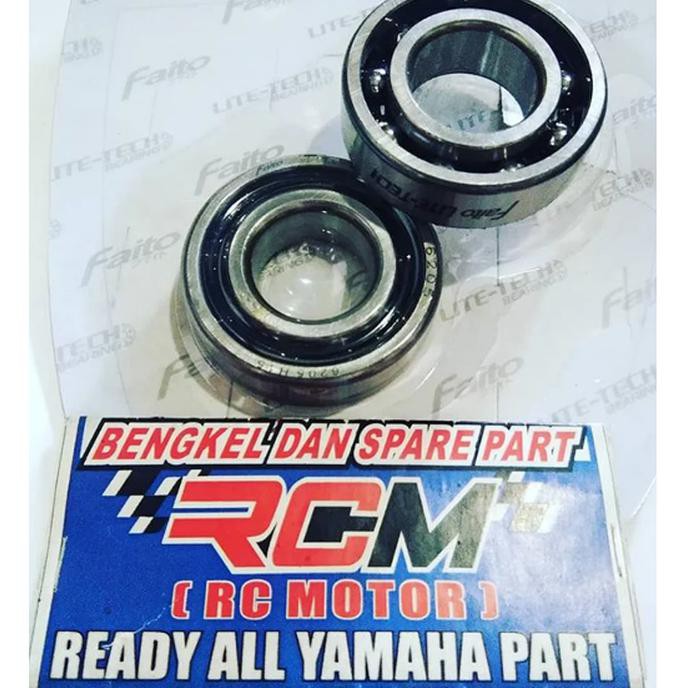 Bearing Laher Kruk As 6205-6205 Faito Lite Tech ORI Murah