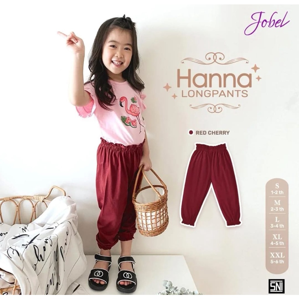 Jobel Hanna Longpants - Celana anak Murah