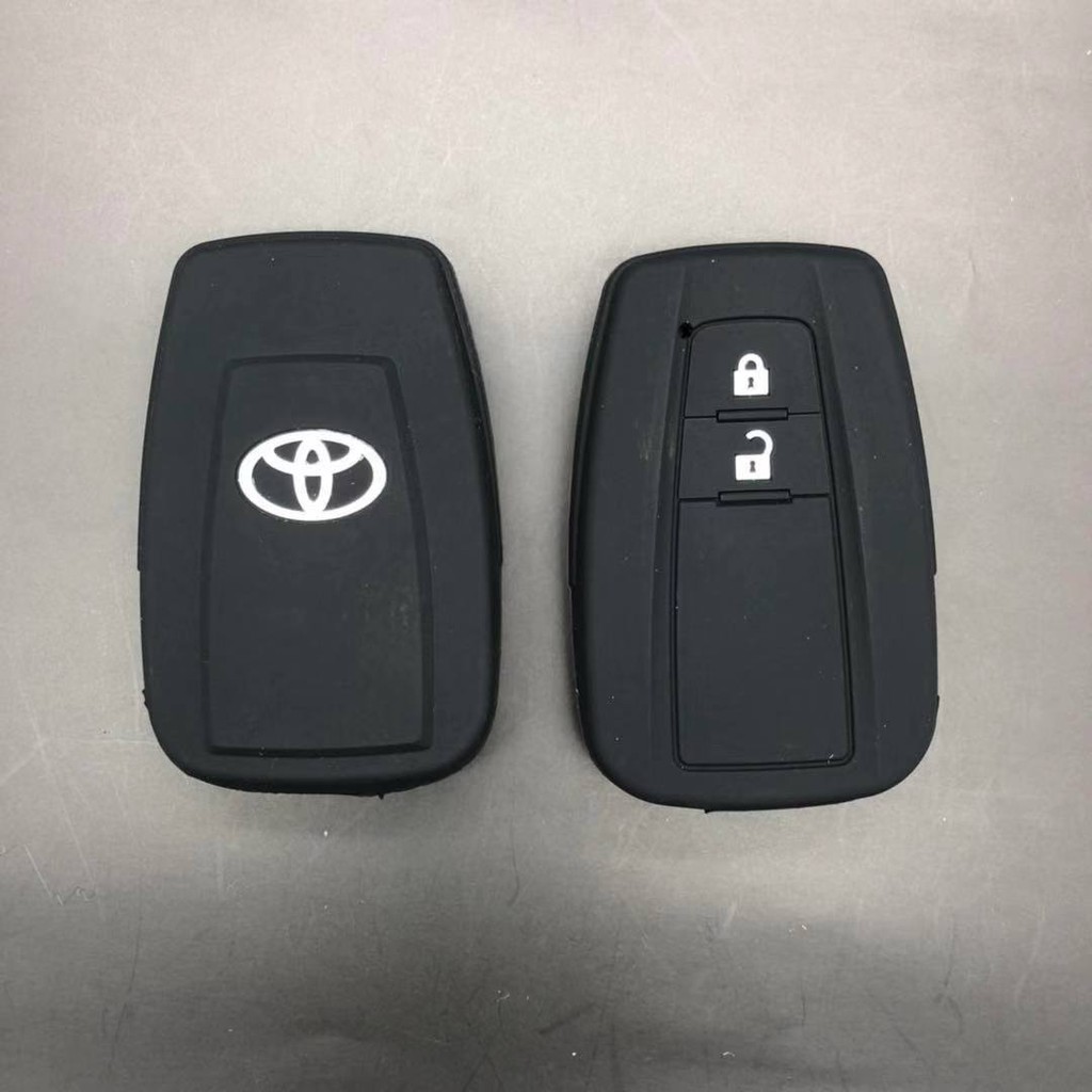 TOYOTA ALL NEW CH-R CHR Cover Sarung Kondom Silicon Silikon Keyshirt Remote Kunci Mobil