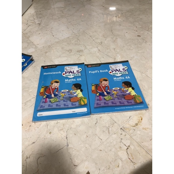 My Pals Are Here Math Pupils Book and Homework Grade 4A Bekas
