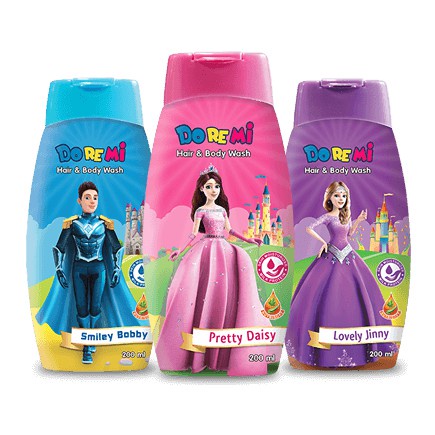 DOREMI HAIR & BODY WASH 200ML