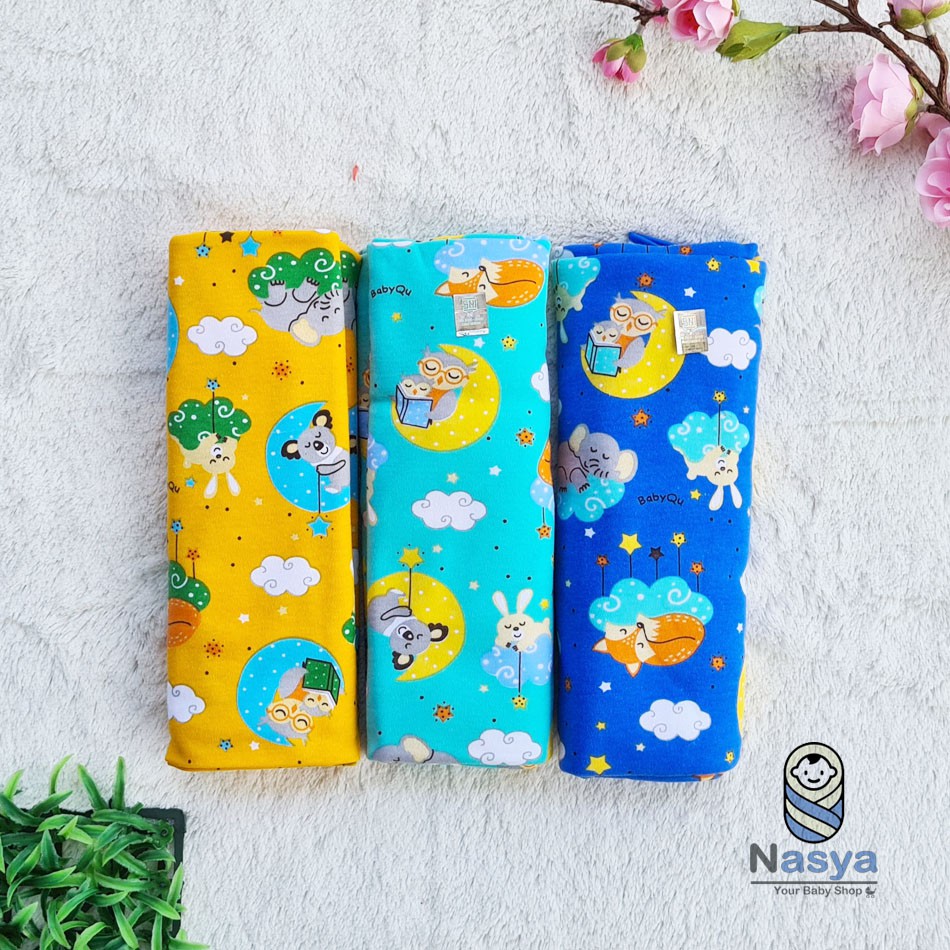 [R-043] Bedong Bayi Motif Lucu  baby Qu