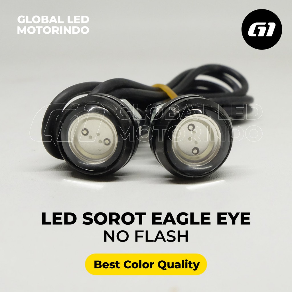 [WERACE] LAMPU LED SOROT EAGLE EYE / MATA ELANG NO FLASH BERKUALITAS TERANG WATERPROOF TAHAN LAMA