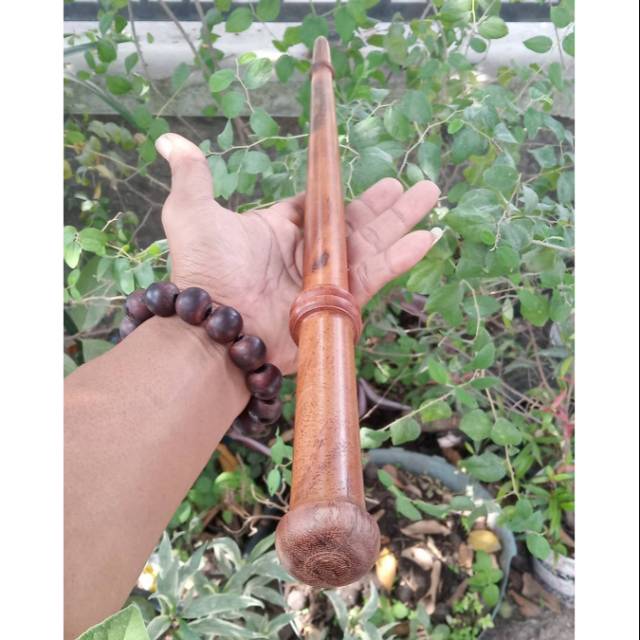 Tongkat komando kayu galih bidara Arab 0044