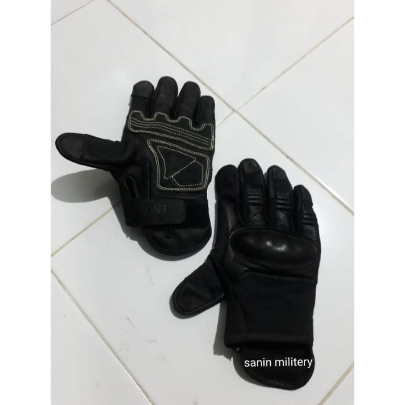 sarung tangan jatah TNI / sarung tangan kulit kevlar / sarung tangan tactical / sarung tangan 511