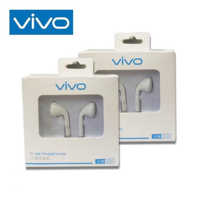 *HF MH-133 VIVO* Headset Original Vivo Earphone V17 V17 Pro S1 Y12 Y15 Y17 V15 V15 pro
