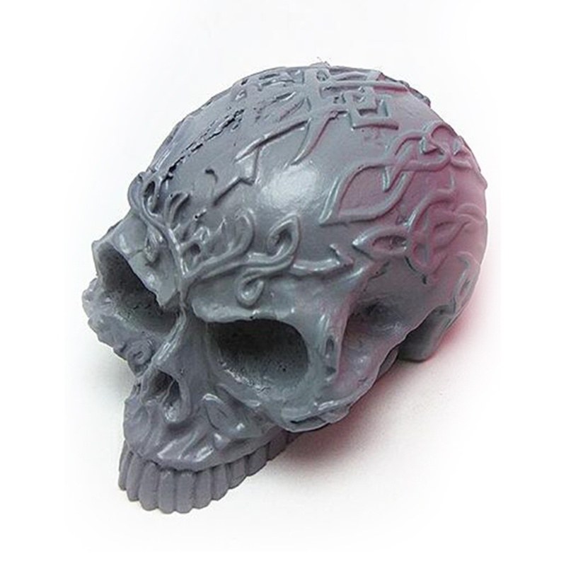 SIY  Halloween Skull Silicone Mold Epoxy Resin DIY Decoration Making Soap Candle