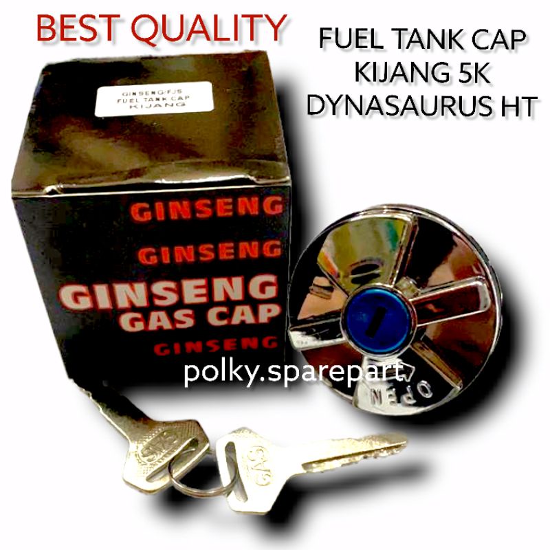 POLKYSPAREPART- FUEL TANK CAP KIJANG 5K DYNASAURUS HT TUTUP TANGKI BENSIN SOLAR