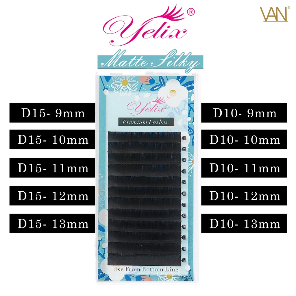 YELIX BLACK PREMIUM EYELASH SUPER LEMBUT